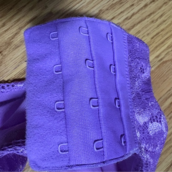 Torrid size 48D Purple Lace Bra with Satin Finish - Picture 4 of 5